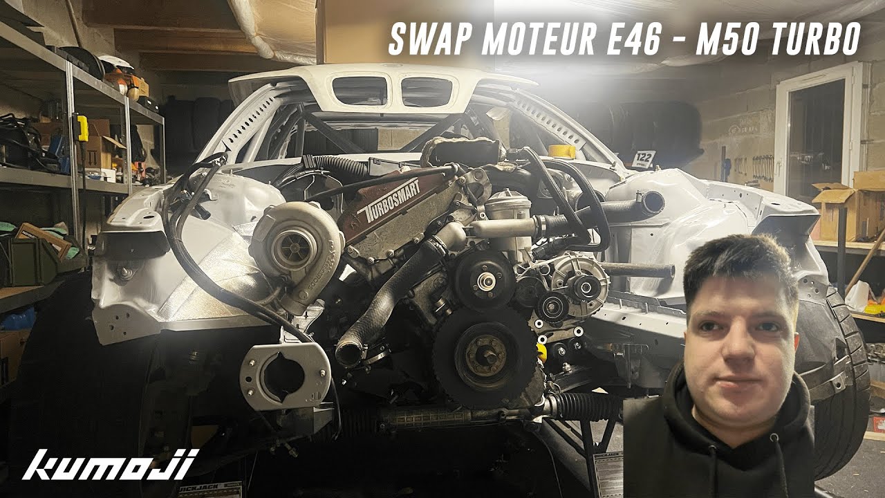 On installe le M50 Turbo dans la E46 !