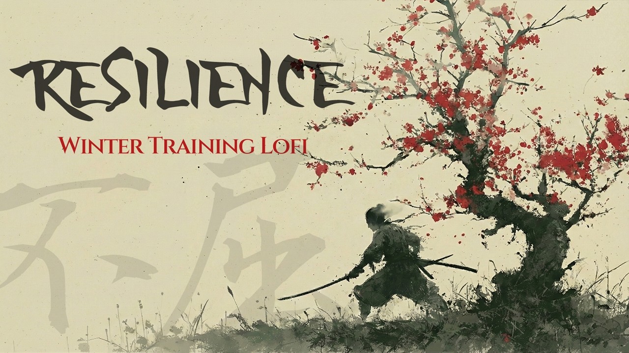 Japanese Dark Jazz 🌫️ RESILIENCE - Winter Training Lofi & Deep Focus Music | 不屈
