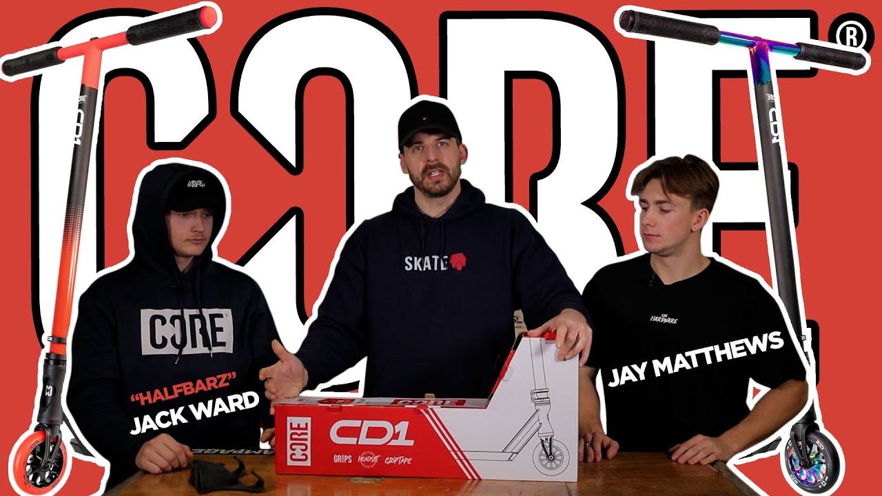CORE CD1 Полная распаковка трюкового самоката &mdash; SkateHut