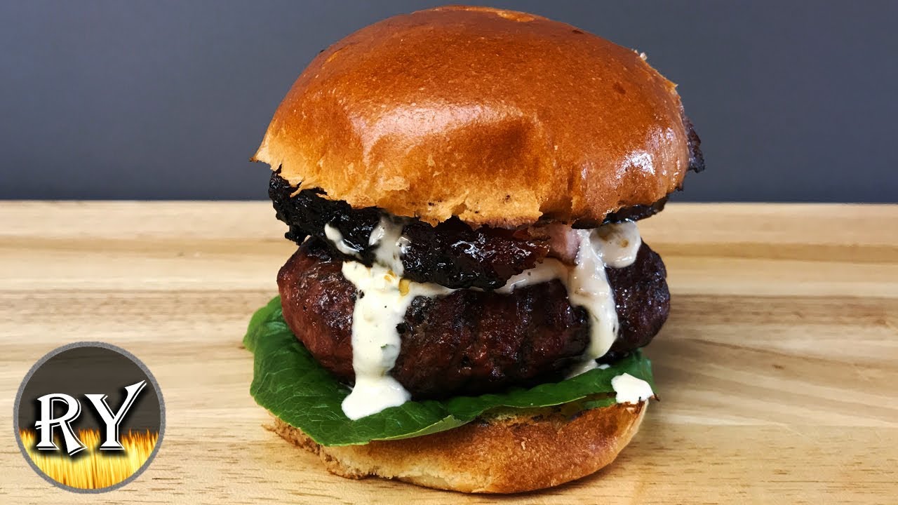 Pork Belly Bison Burger Smoked On The Pit Barrel Cooker