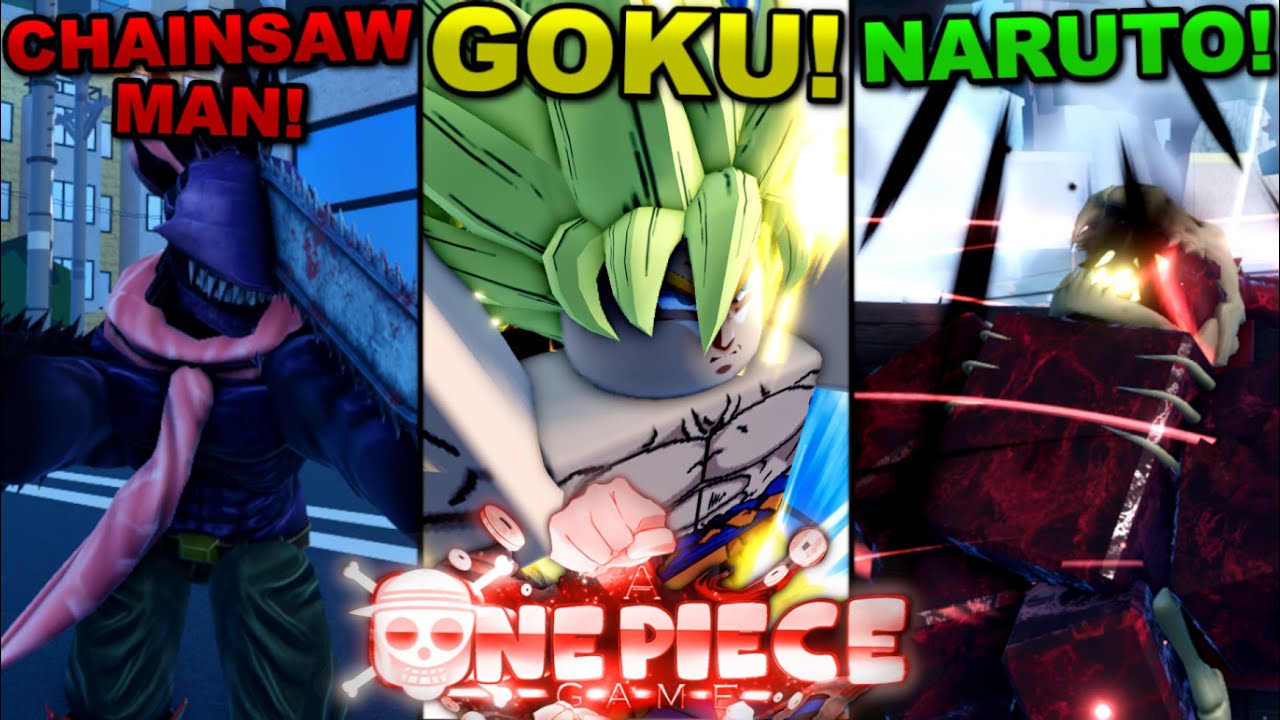 Becoming The STRONGEST Anime Characters In A One Piece Game... Here's What Happened!