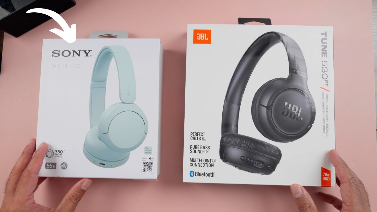 Sony WH-CH530 vs JBL Tune 530BT | This one's clearly better!