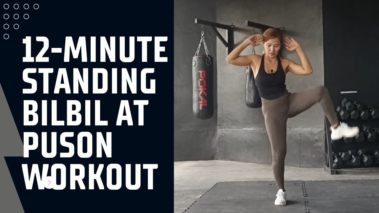 12 Minute Standing Ab Workout Para sa Bilbil at Puson