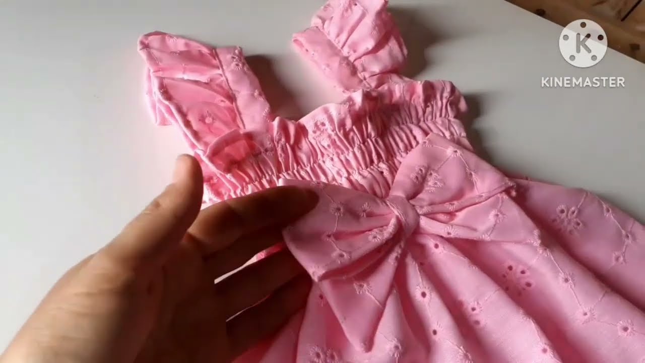 Como  fazer  um  lindo  vestido  infantil  em laese.