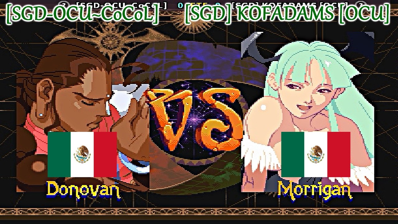 Vampire Savior 2: The Lord of Vampire - [SGD-OCU~CoCoL] vs [SGD] KOFADAMS [OCU] FT5