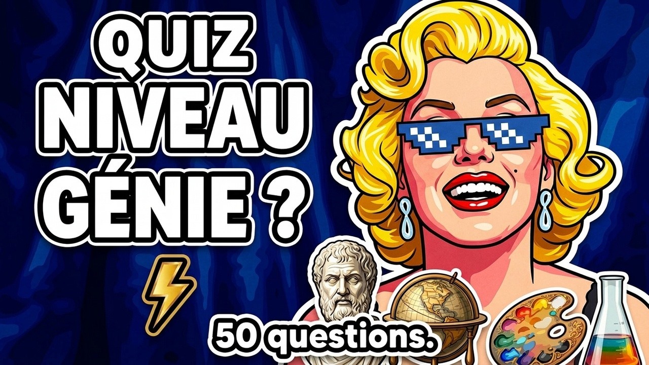 💥 Quiz Culture Générale : Seuls les vrais experts feront 50/50 ! 🔥