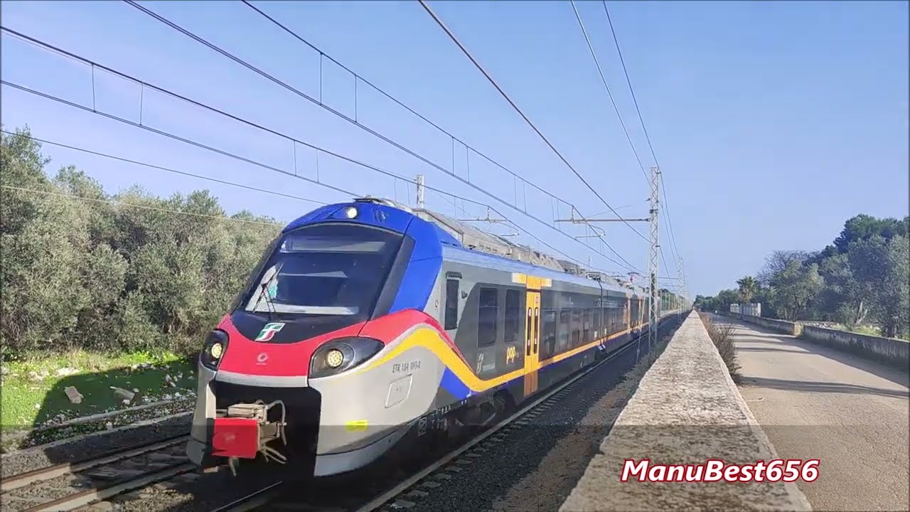 TRENI IN TRANSITO NEI PRESSI DI BARI!