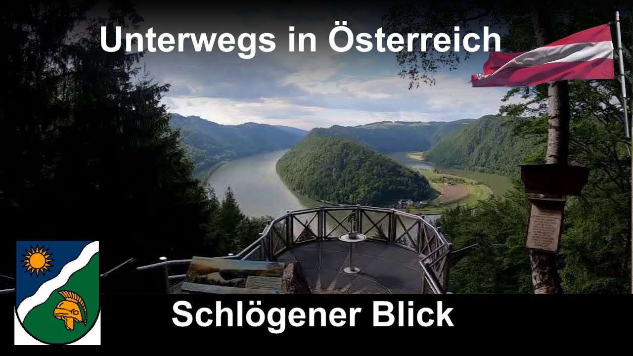 Unterwegs in &Ouml;sterreich: Schl&ouml;gener Blick(Haibach ob der Donau, O.&Ouml;.)