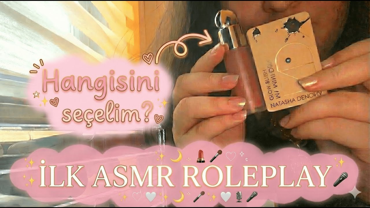 İLK ASMR VİDEOM 💙 TÜRKÇE ASMR ROLEPLAY