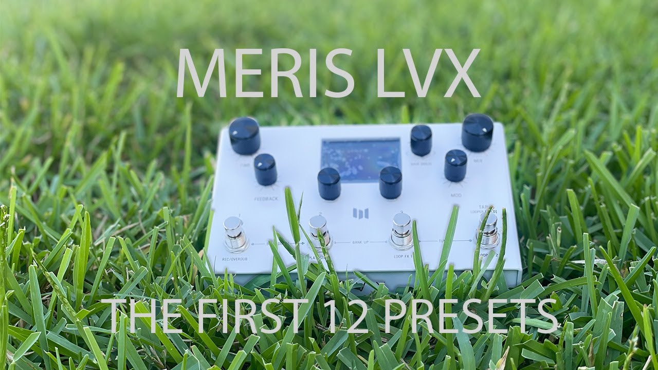 MERIS LVX - The First 12 Presets (NO TALKING)