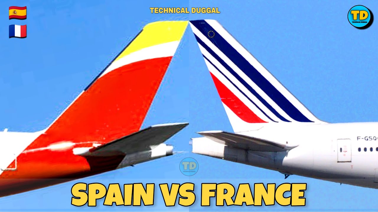 Iberia Airlines Vs Air France Comparison 2023! 🇪🇸 Vs 🇫🇷