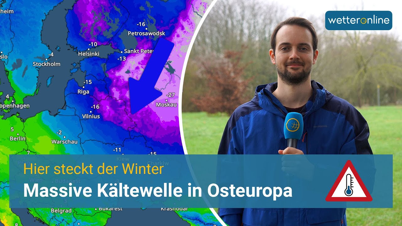 Minus 30 Grad - Massive K&auml;ltewelle in Osteuropa