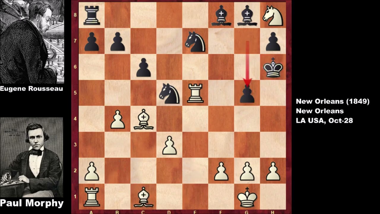 Game 2: Morphy vs Rousseau (1849)