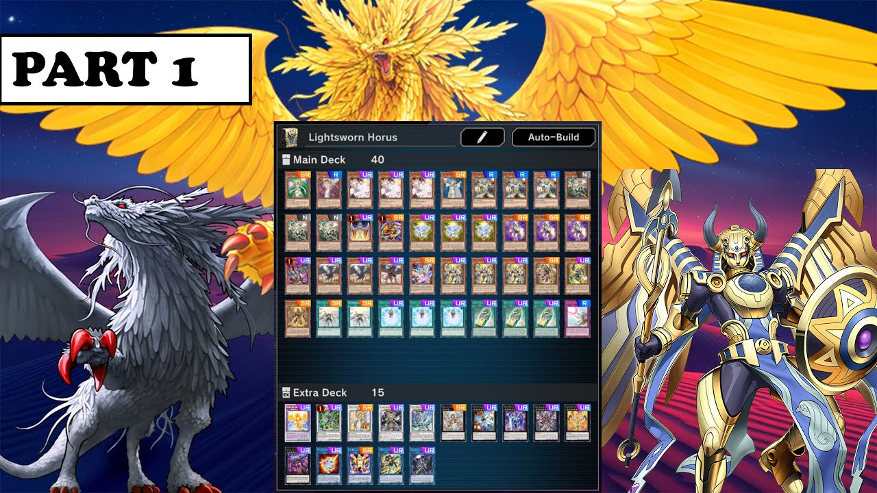 [PART 1] LIGHTSWORN HORUS DECK 2025! FROM GRAVEYARD TO GLORY! on Yu-Gi-Oh! Master Duel