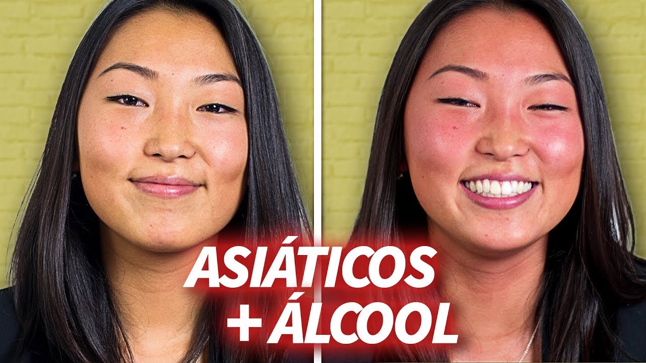 Asiáticos ficam Vermelhos quando Bebem Álcool?