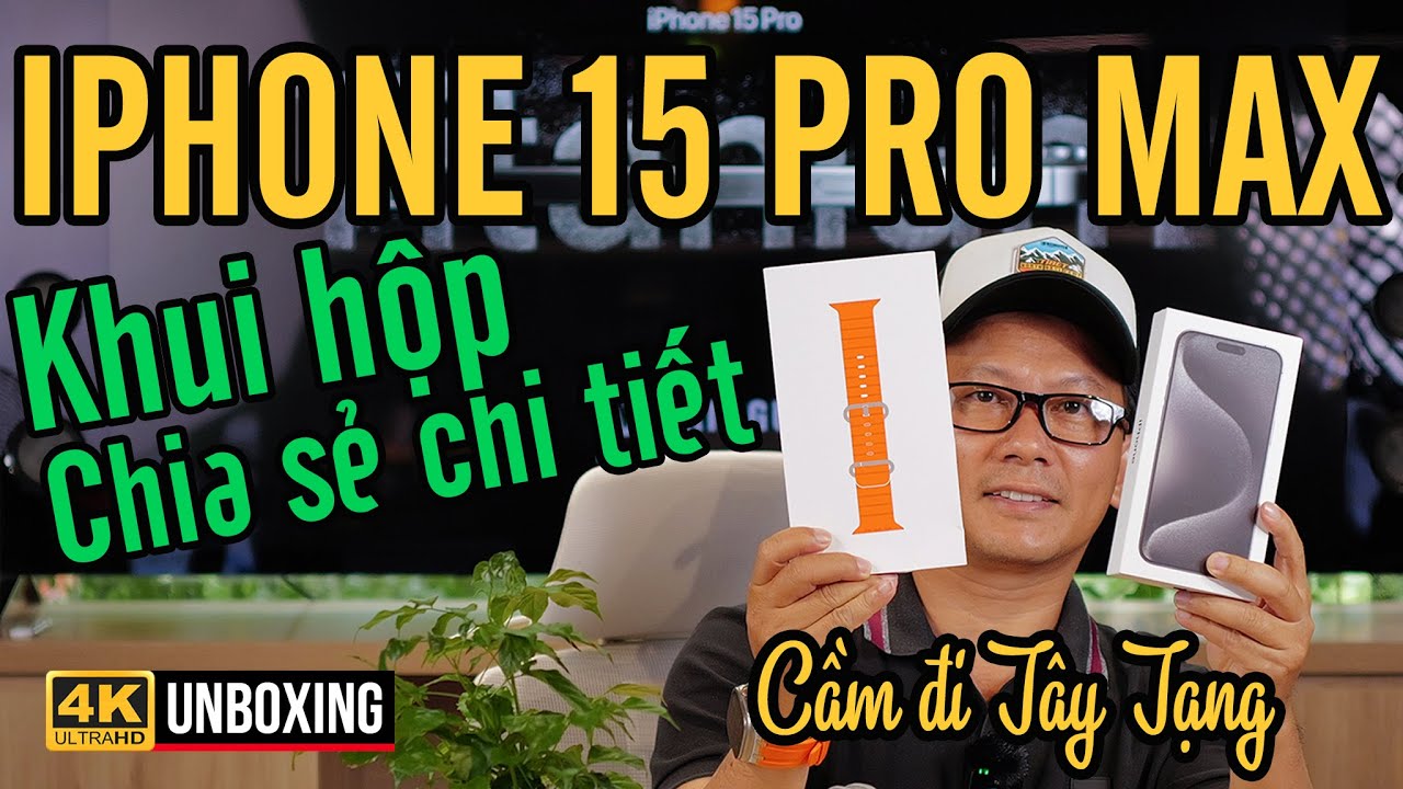 iPHONE 15 PRO MAX: KHUI HỘP, TRẢI NGHIỆM VÀ CHIA SẺ CHI TIẾT CÁCH DÙNG Ổ CỨNG GẮN NGOÀI