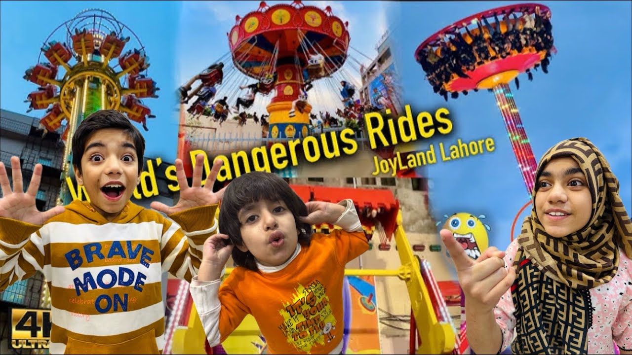 children day py li dangeroua rides,sara din joyland spend kiya||