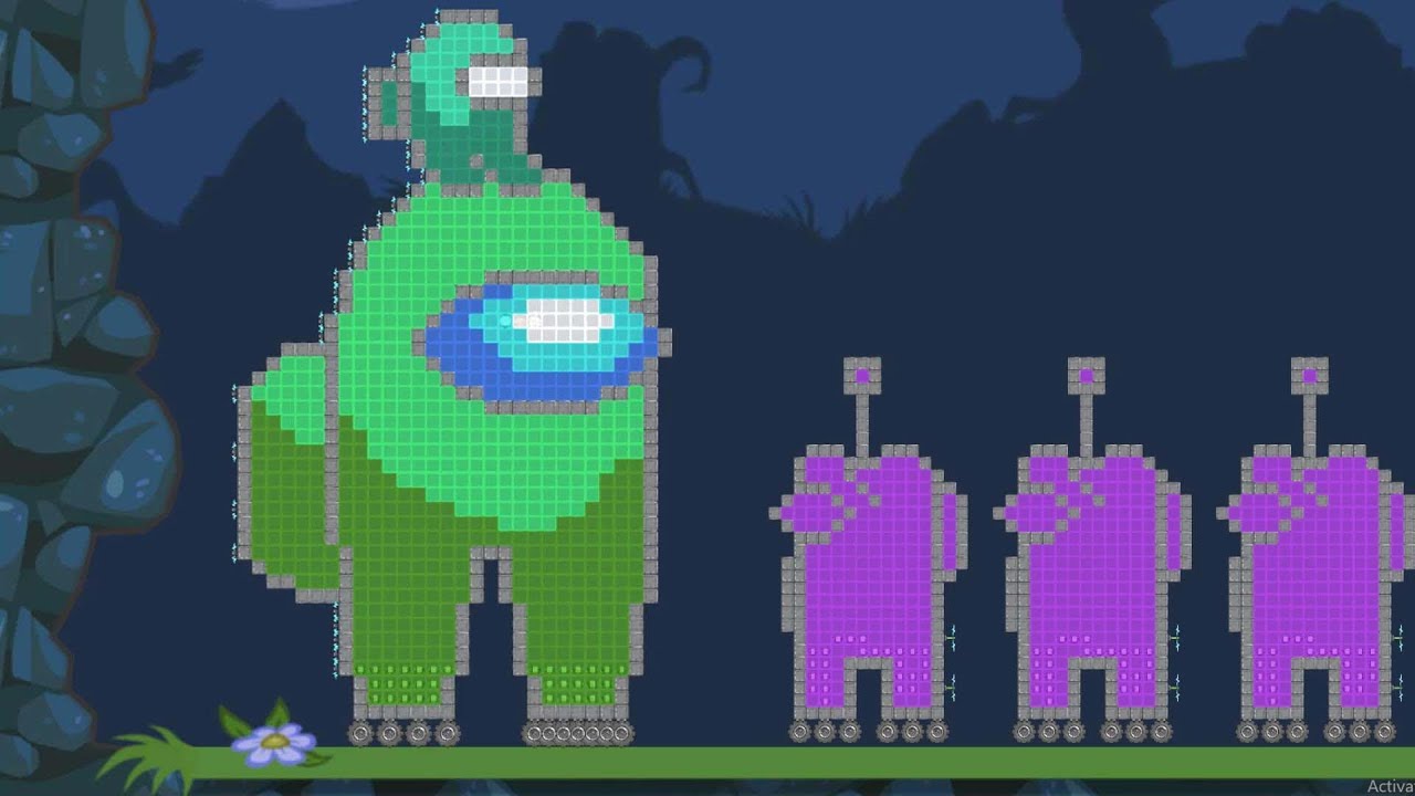 Bad Piggies - SUMMON THE IMPOSTOR TO EAT THE AMONG US! SILLY AMONG US IN PIGGIES