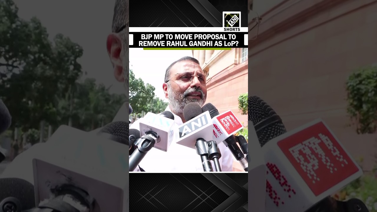 Must Watch: BJP MP Nishikant Dubey To Move Proposal To Remove Rahul Gandhi As Lop