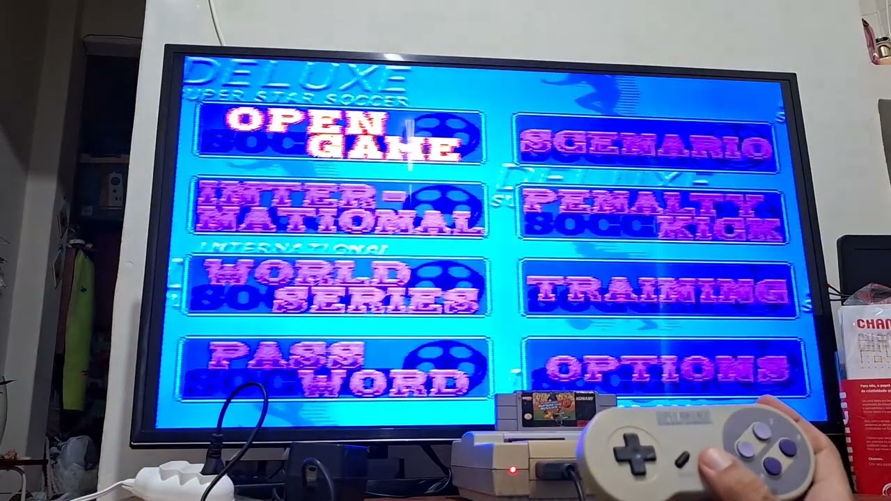 Cartucho para SNES Internacional Superstar Soccer Deluxe