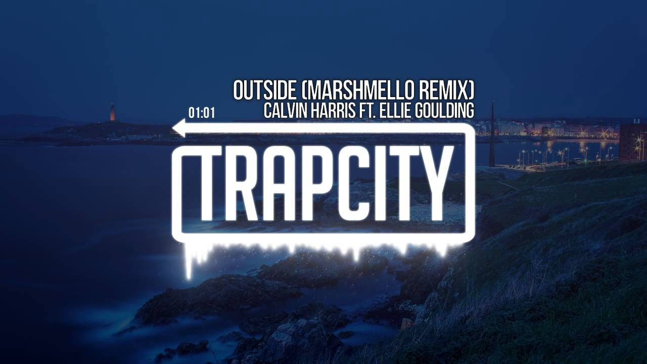 Calvin Harris ft. Ellie Goulding - Outside (marshmello Remix)