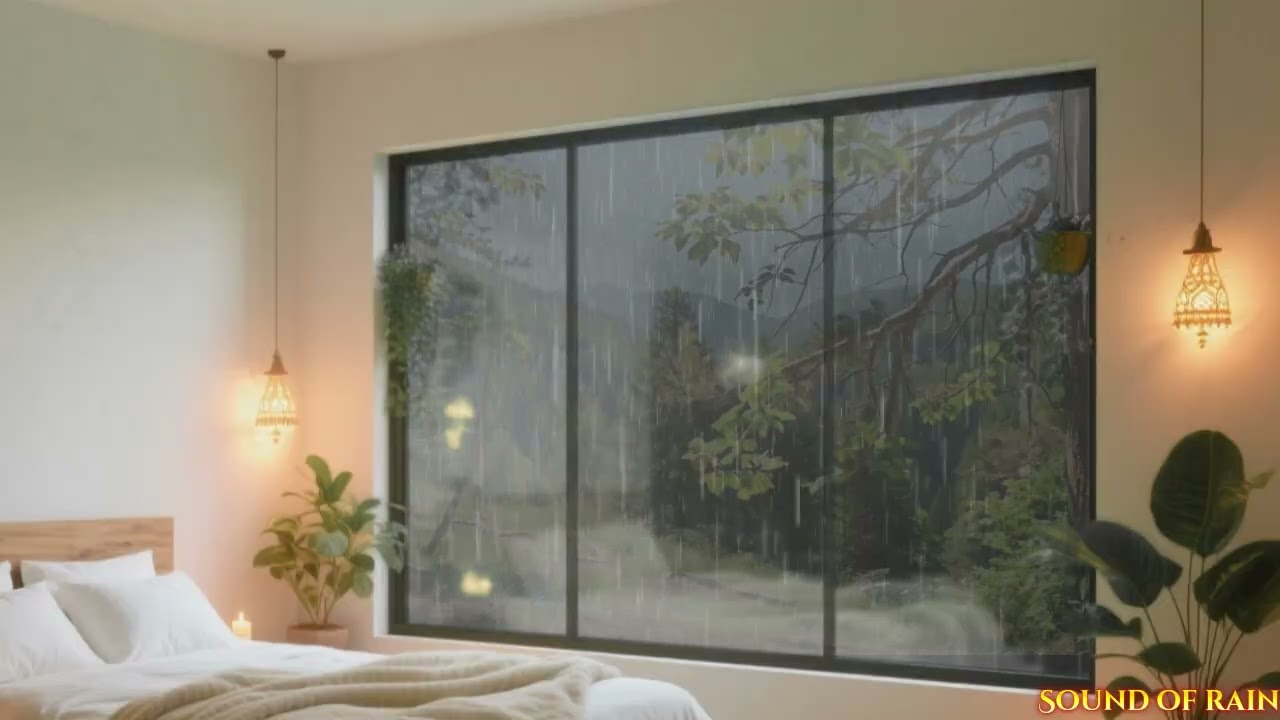 Deep Sleep with Gentle Rain Sounds | ASMR for Relaxation