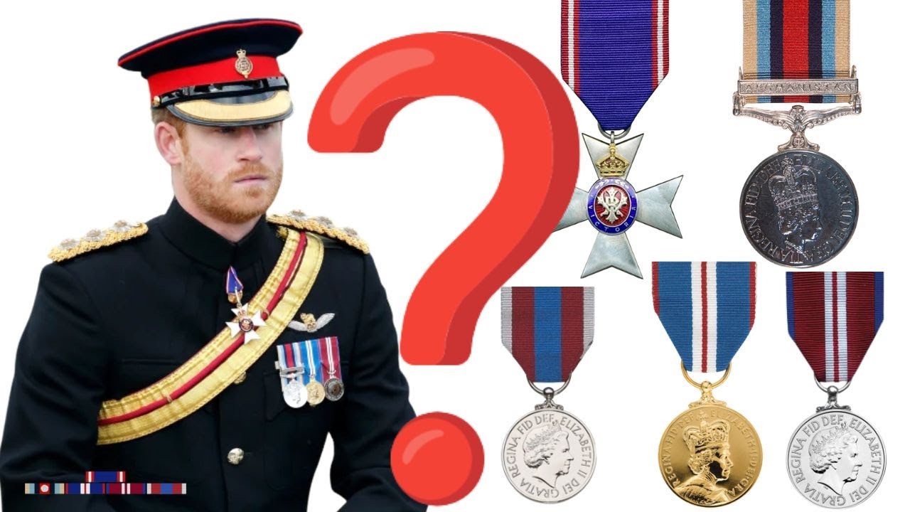 What Are Prince Harry's Medals?