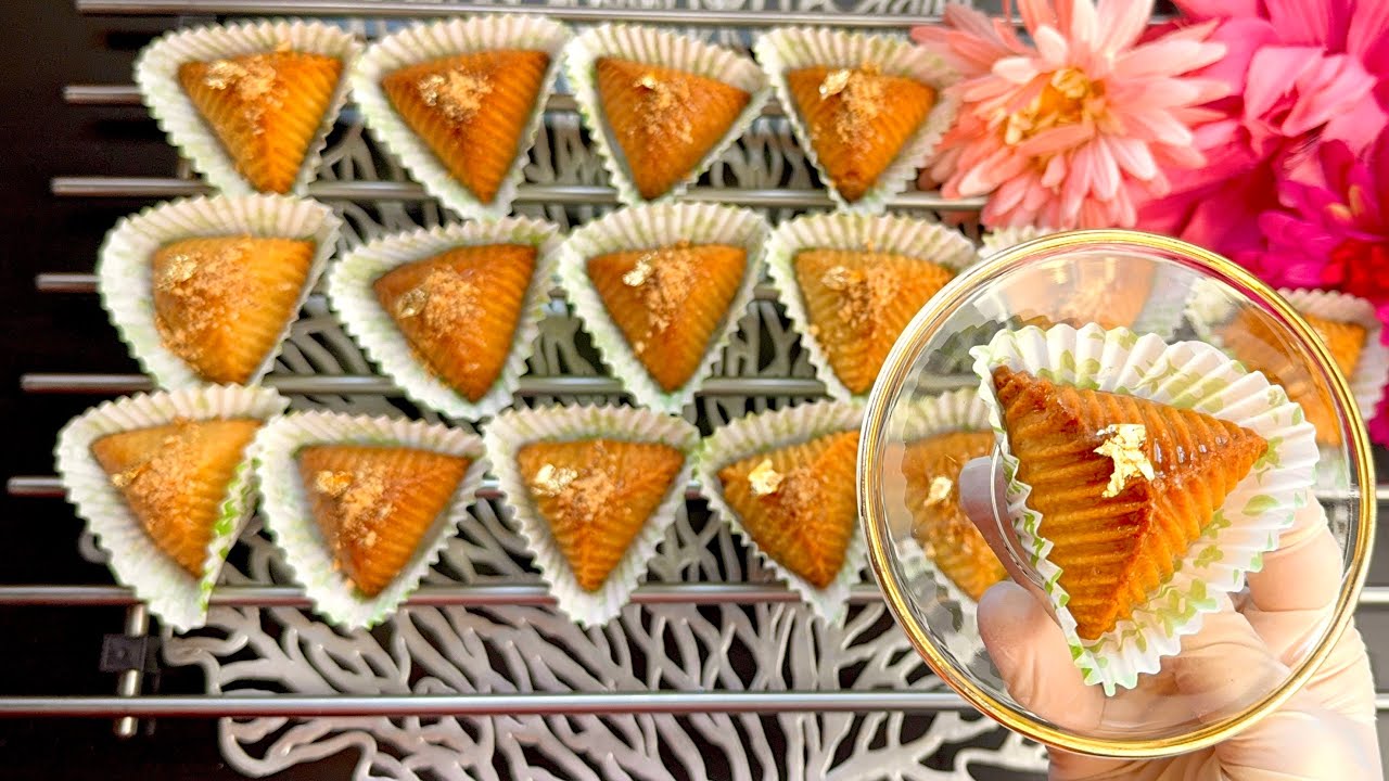 المرسيدس / حلو المرسيدس بحشوة اقتصادية هشة و لذيذة / حلويات ليبية 😋 #وصفات_هنو_henno_recipes