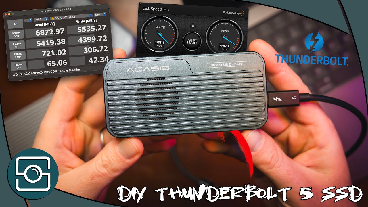 Schneller als deine Interne SSD! 🤯 - Thunderbolt 5 SSDs sind da!