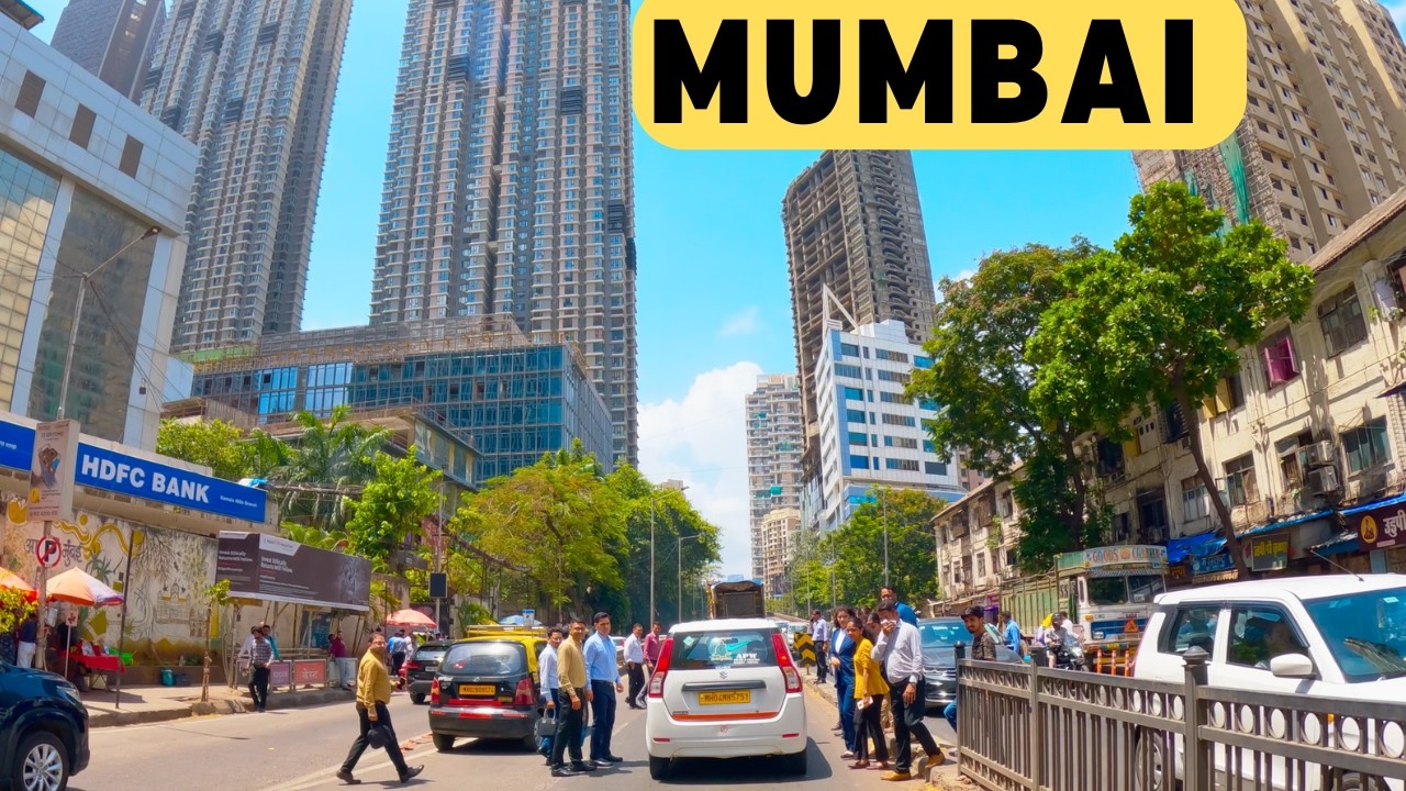 Mumbai 4K - Central Mumbai Drive
