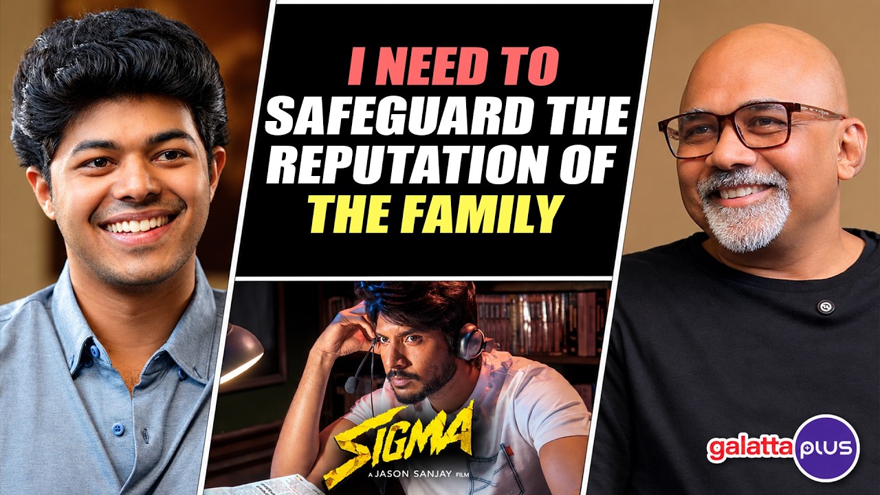 Jason Sanjay Interview with Baradwaj Rangan | Sigma | Sundeep Kishan | FariaAbdullah | Thaman | Lyca