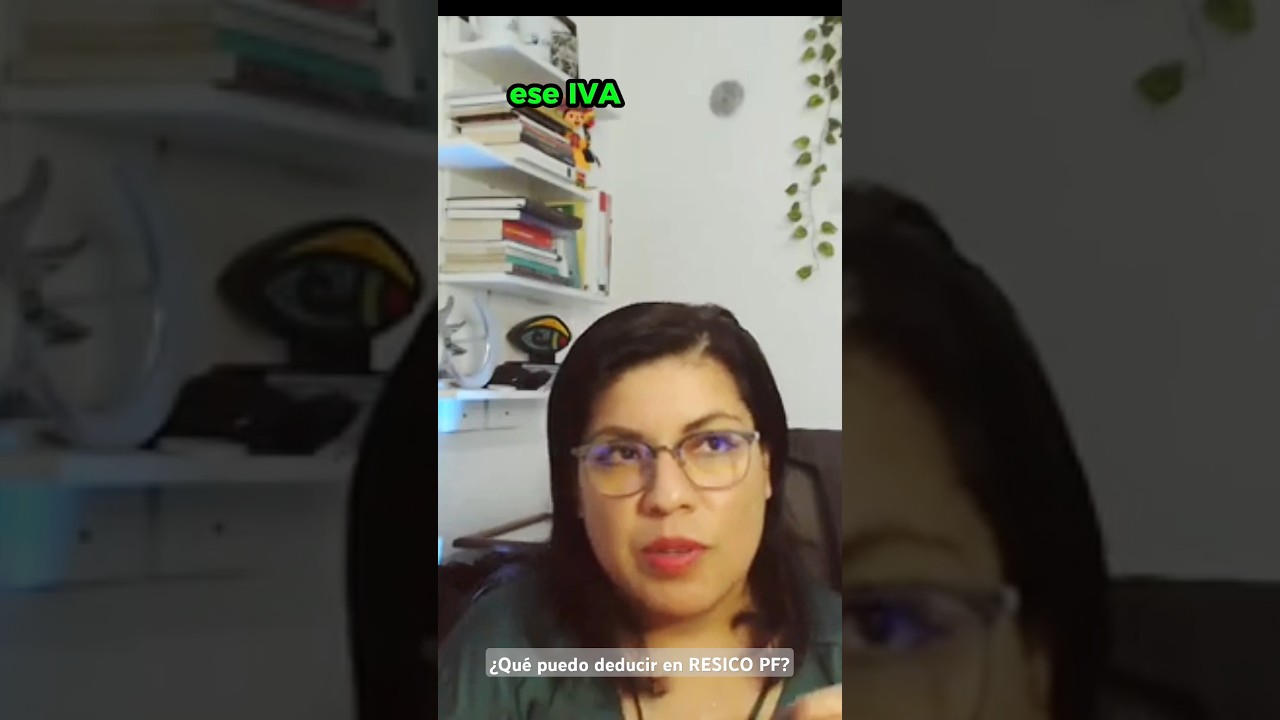 💸 &iquest;Qu&eacute; puedo deducir en RESICO PF?