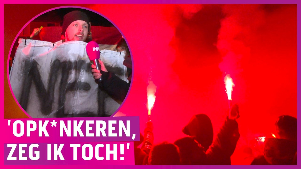 Nieuw-Lekkerland gaat all-in voor AZC-protest: ‘Oprotten met die m*ngolen!’