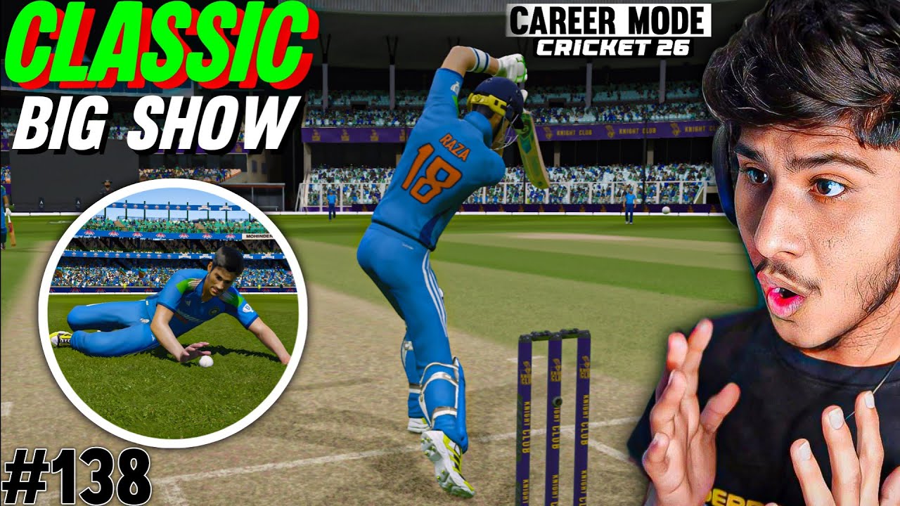 EMBARRASSING RUN CHASE VS ENGLAND| CRICKET24 CAREER MODE GAMEPLAY #138