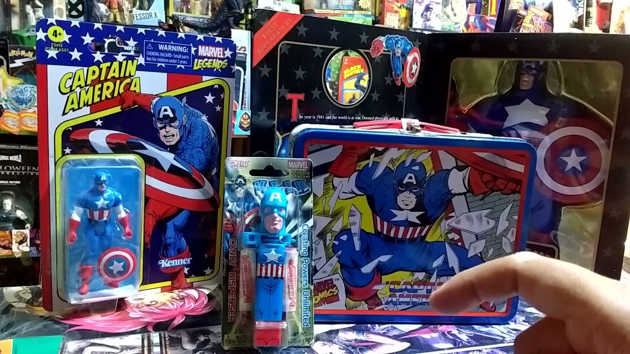 Review Artículos Captain America y Pepsi Cards de Marvel !!