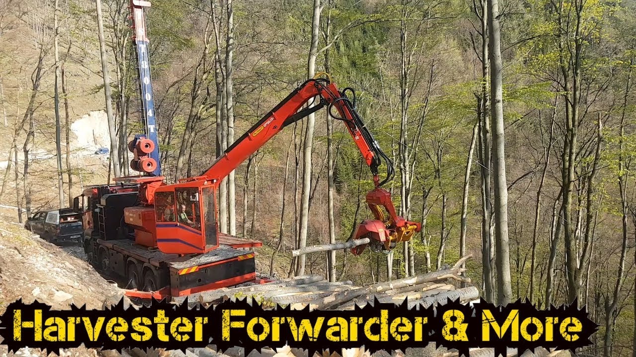 TST 800 4t Tower Yarder | Uphill