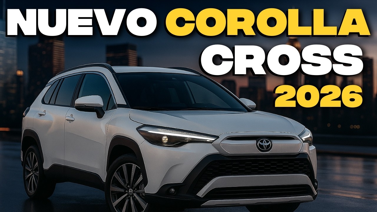 ¡Toyota Corolla Cross 2026 HUMILLA la competencia! Honda y Mazda tiemblan