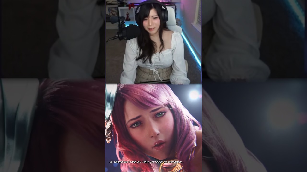 Tekken 8 Alisa is so cute with Lars 😭❤️