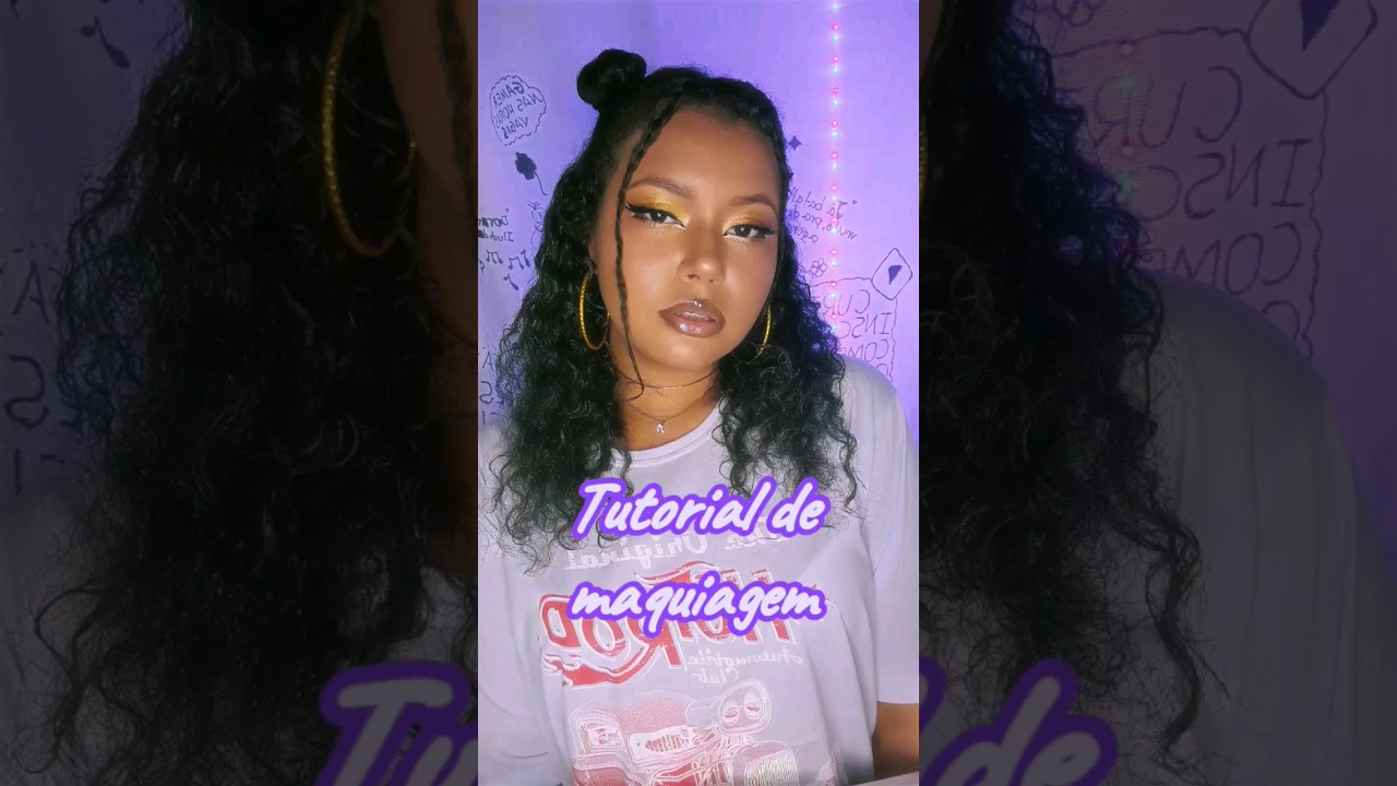 Tutorial de maquiagem (Carnaval) #instagram #tiktok #reels #youtube #shorts #maquiagem #inaebru