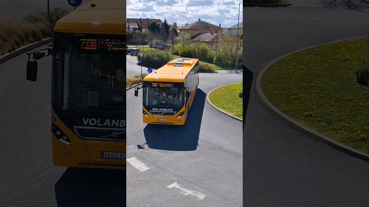 Volvo 8900 fordul🤩#vol&aacute;nbusz #busz#Volvo#travel