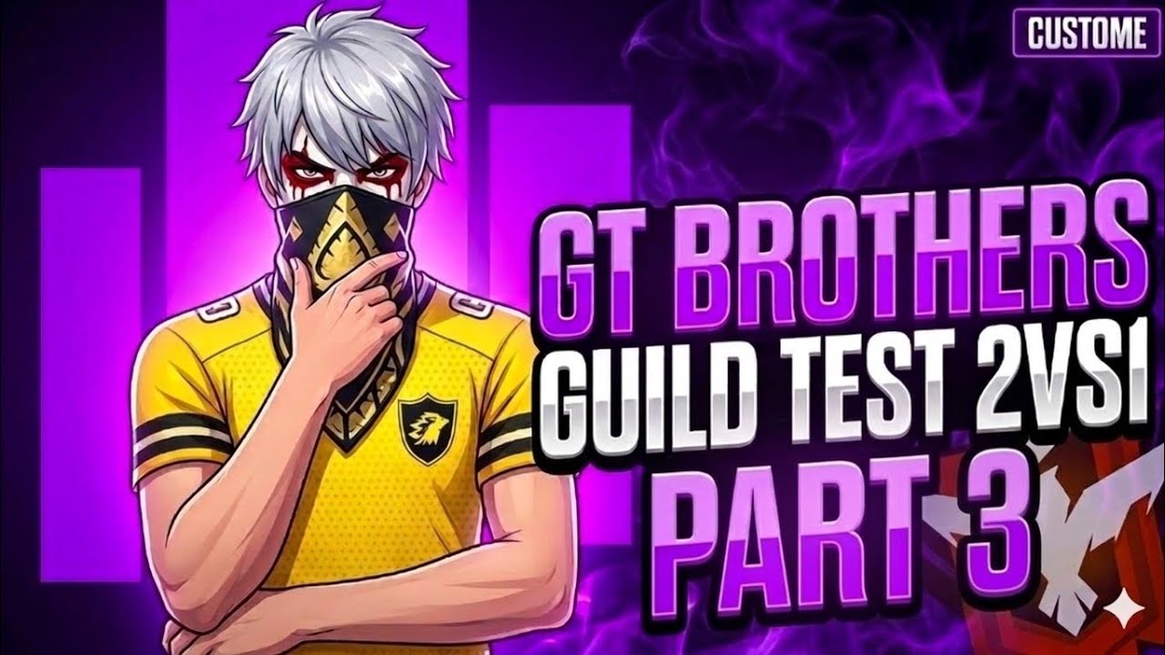 Guild test 2vs1 part 3#FreeFireHighlight#trending #garenafreefire #gtbrothers 