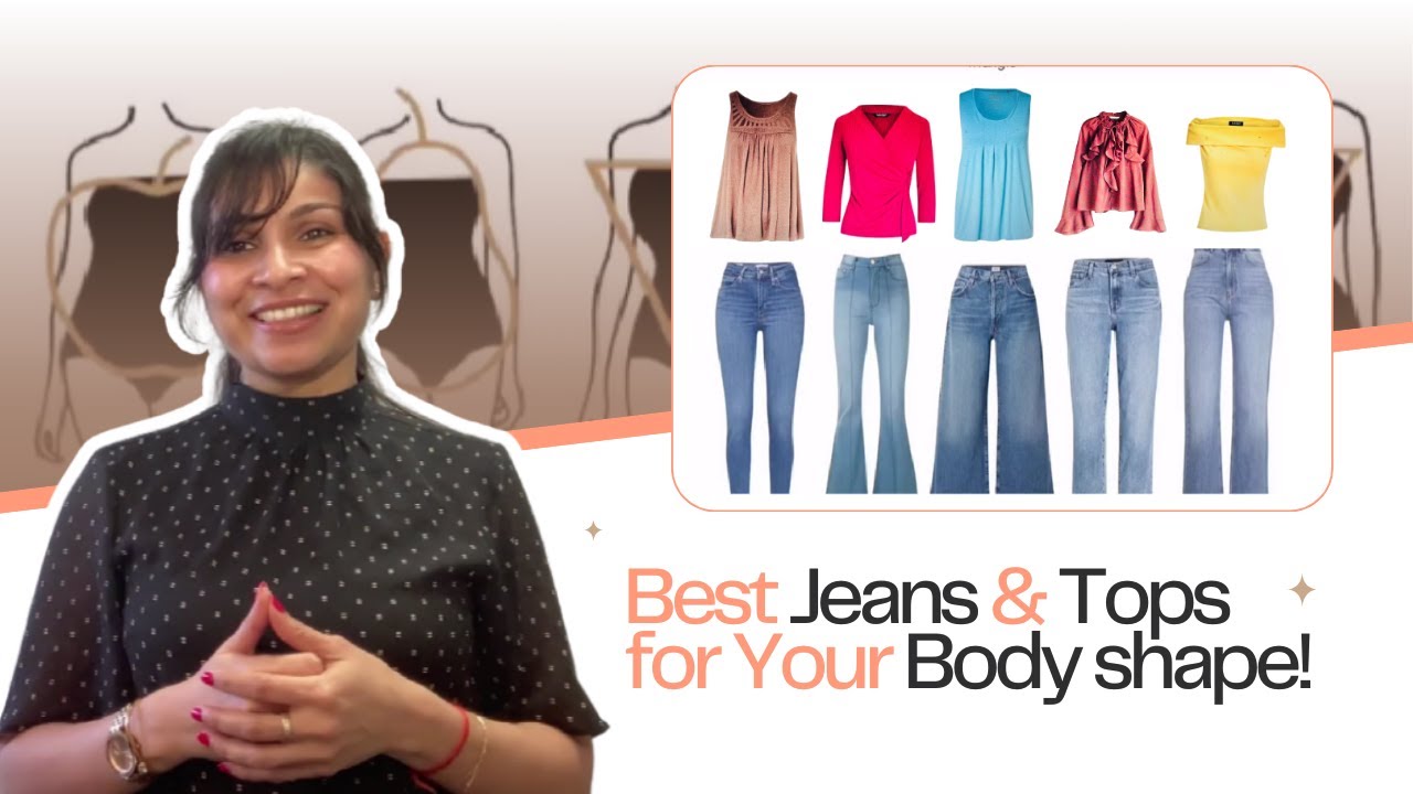 Best Jeans & Tops for YOUR Body Shape! 🔥 (Style Guide)