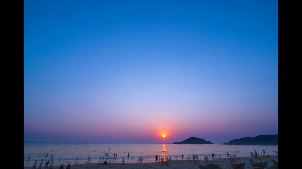 Palolem Sunset Timelapse, South Goa - 26 Feb 2022 - 4K UHD 24fps #goa #palolem #sunset
