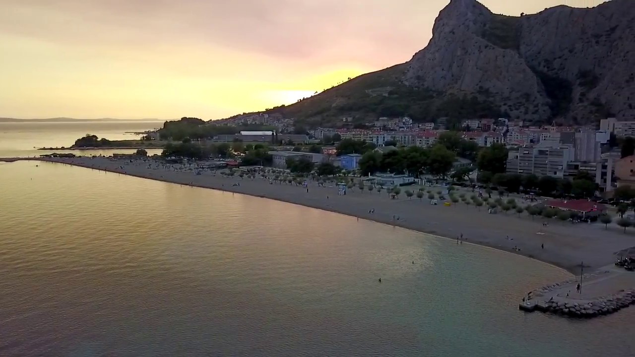 Omis Óváros Horvátország/Split-Dalmácia  Dji Mavic PRO Drone
