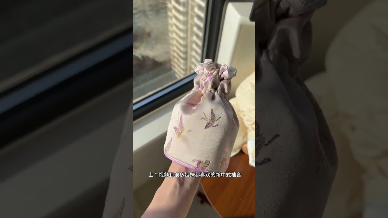 The savior for dirty cuffs of down jackets The new Chinese-style sleeve covers are both