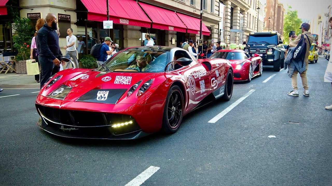 Supercars in London September 2025