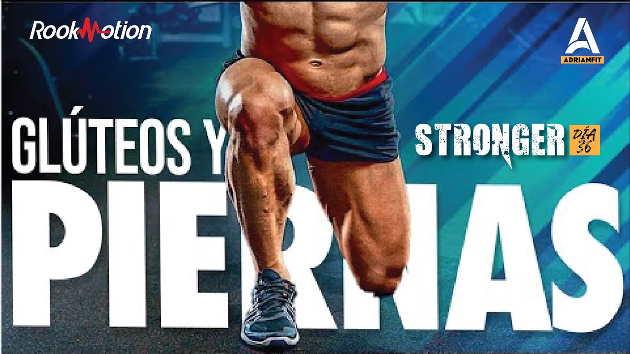 Aumenta PIERNAS Y GLÚTEOS!! 🍑 Rutina en CASA (STRONGER 36) 🔥