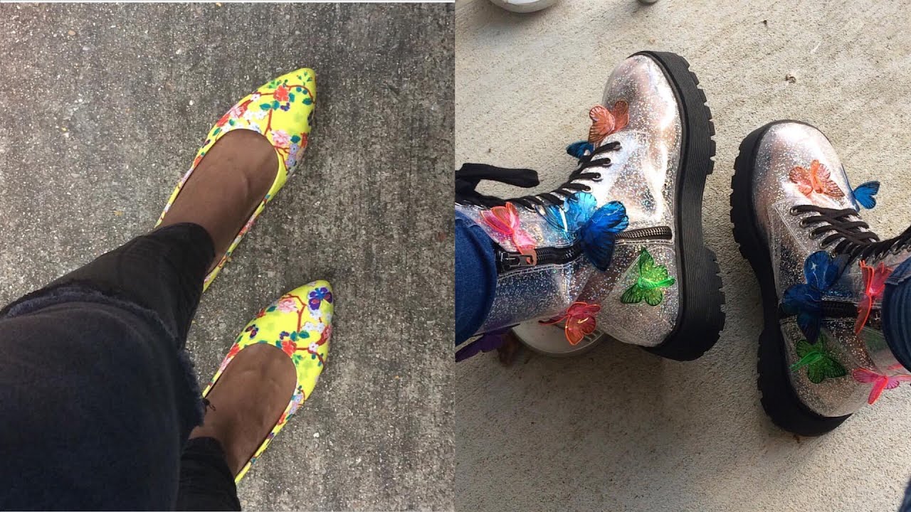 Super Cute Shoe Haul Try On For Big Feet| Size 11 12 13 14