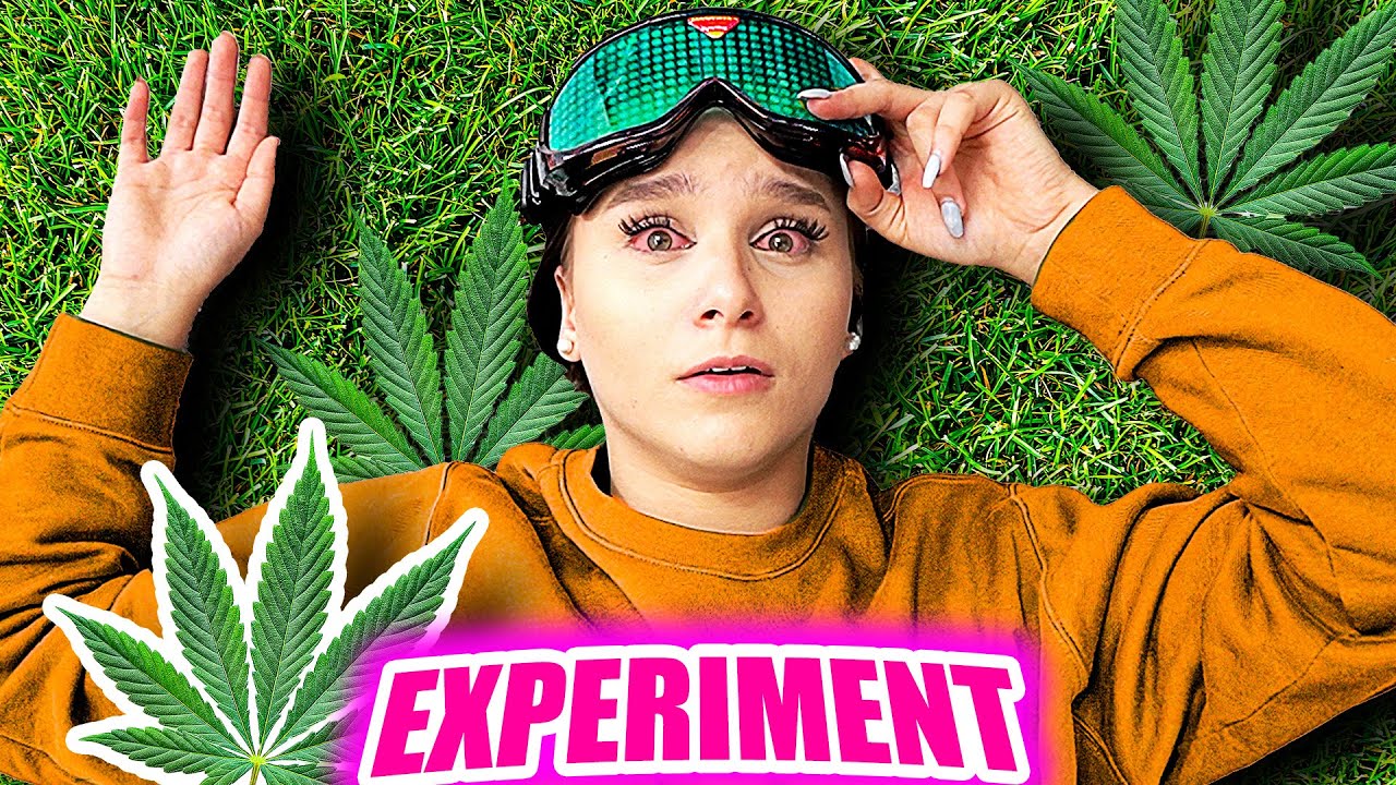 Zum 1.ten mal CANNABIS testen ! 😵‍💫🍃 ( Mir ist schlecht ) -Celina