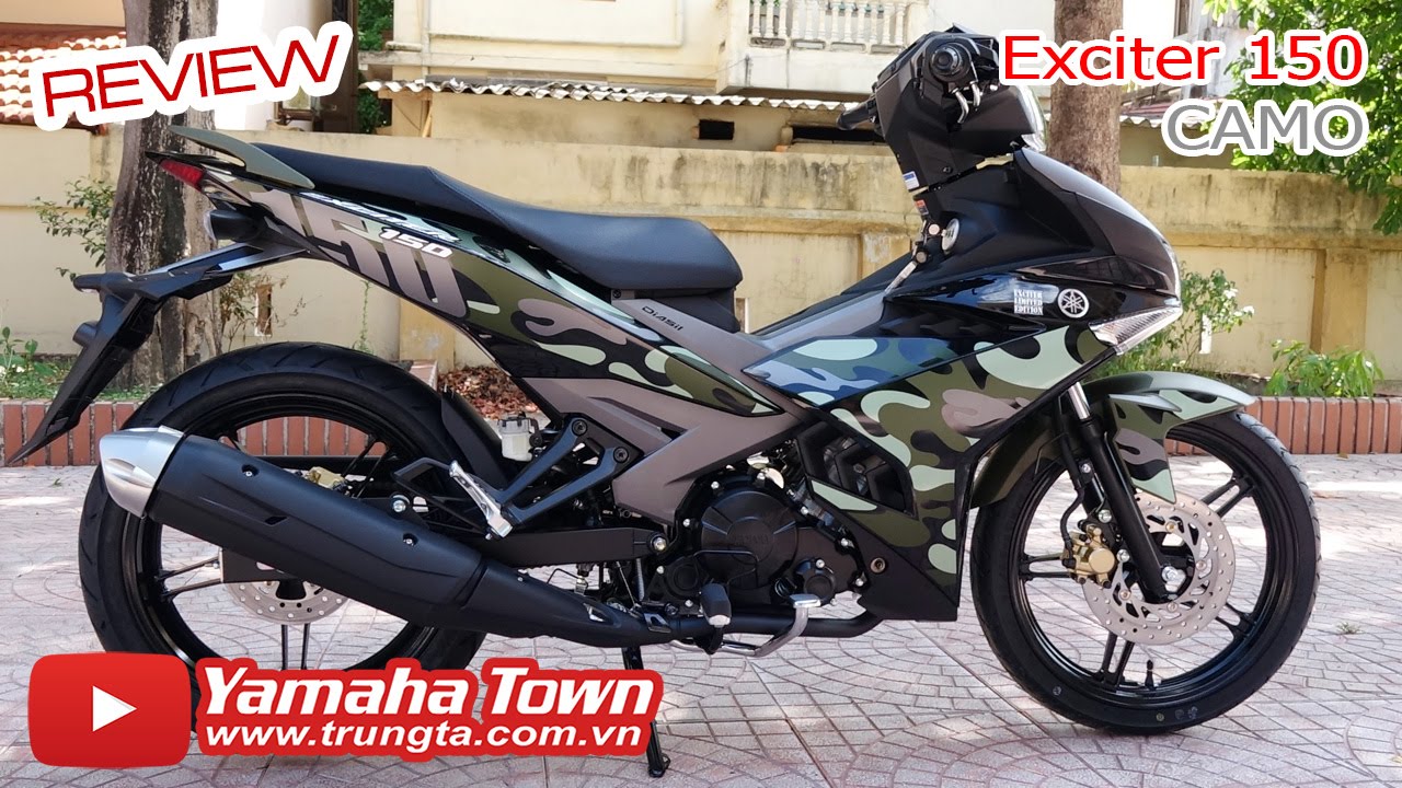 Exciter 150 Camo ▶ Đ&aacute;nh gi&aacute; D&acirc;n chơi đẳng cấp!